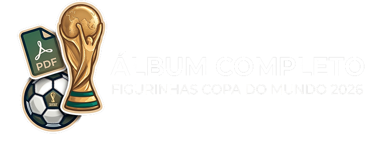 Álbum completo figurinhas Copa 2026
